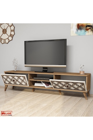 Variant Class Tv Ünitesi - Ceviz / Krem