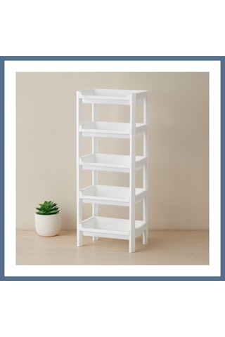 Buradabulabilirsin 5 Katlı Geniş Sepet Raf Organizer 355x220x870 Mm Bbz Çok Renkli