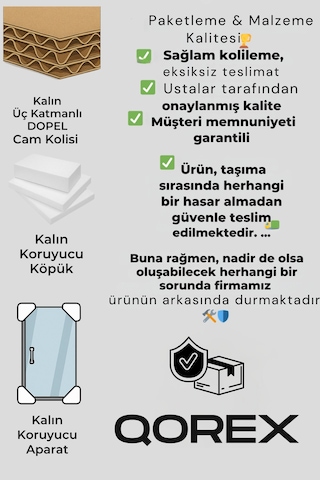 Marka - Oval - 6 Mm Kumlu Karolaj Temper Cam Duşakabin H:190 Özel Seri Krom Aksesuar Diğer Marka - Oval - 6 Mm Kumlu Karolaj Temper Cam Duşakabin H:190 Özel Seri Krom Aksesuar Diğer