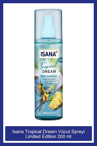 Tropical Dream Vücut Spreyi Limited Edition 200 Ml Tropical Dream Vücut Spreyi Limited Edition 200 Ml