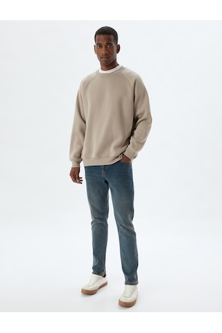 Koton Brad Kot Pantolon Slim Fit Normal Bel Orta İndigo 5wam40010ıd İndigo