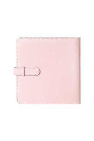 Tongxida Polaroid Kare 288 Fotoğraf Bilet Defteri, Renk: Pembe, Banka Kartı Saklama