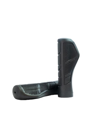 Elcik G-331 Ergonomik Modeli Destekli Yapı Kolay Kavrama Bisiklet Elciği 133 Mm Siyah Siyah