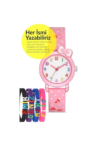 Çocuk Kol Saati Figürlü 6-13 Yaş Stc55517 - İsme Özel Bileklik Ko