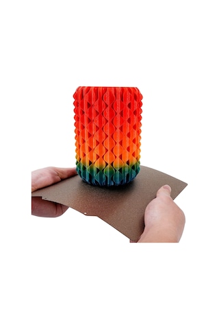 235x235 Peı Kaplı Yay Çeliği Manyetik Tabla Smooth + Textured