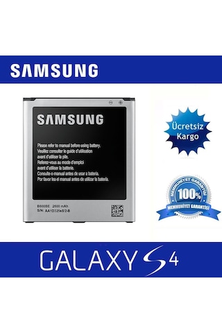 Samsung Uyumlu Galaxy S4 Batarya Pil 2600Mah