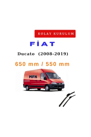 Fiat Ducato 2008-2019 Araca Özel Silecek Fiat Ducato 2008-2019 Araca Özel Silecek