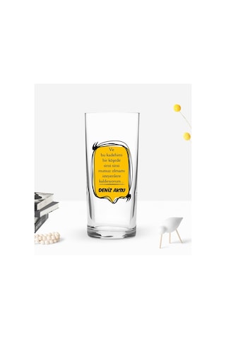 Bk Gift Kişiye Özel İsimli Dtf Rakı Sözleri Mottolu Rakı Bardağı-24, Arkadaşa Hediye, Sevgiliye Hediye Kobitmeyencom30202 Bk Gift