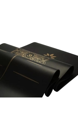 Xtr Fitness Yoga Matı Premium Quality Gold-black Series 5 Mm