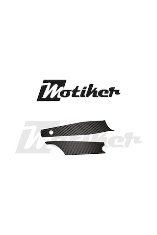 Yamaha Yzf R25 - R3 /2019 - 2025 Model Arka Maşa Grenaj Mat Karbon Tasarım Sticker Etiket Modeli