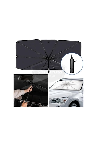 Hnrlıshp Toyota Yaris, Vw Polo, Kia Rio, Fiat Punto, Hyundai Accent Blue Uyumlu Oto Şemsiye