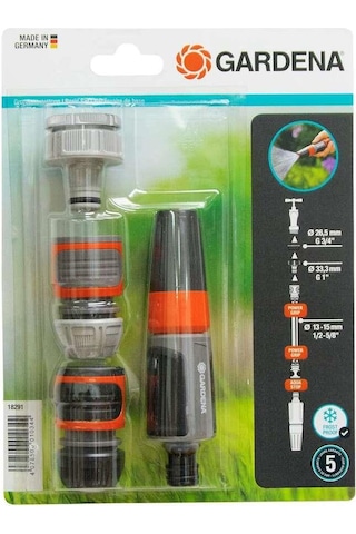 Gardena 18291-20 Temel Set 1/2''