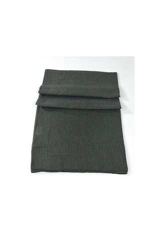 Miray Büyük Boy Pano Pamuk Eşarp - 120 X 120 - 0617 Haki Yeşili