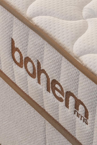 Niron Bohem Nms Klapa 80x180 Cm Tek Kişilik Yatak Baza Başlık Seti - Nms Sert Ortopedik 80 x 180