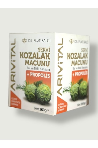 Servi Kozalak Macunu 260 Gr. Bal Ve Bitki Karışımı + Propolis