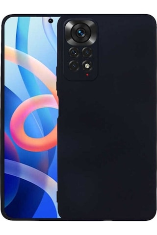 Xiaomi Redmi Note 12 Pro 4g Kılıf Zore Premier Silikon Kapak Siyah