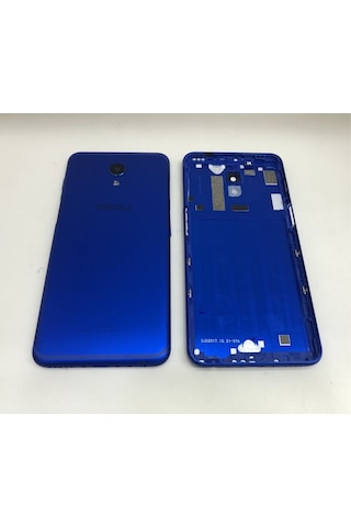 Meizu M6s M712h Kasa Arka Kapak Pil Kapağı - Mavi