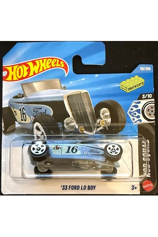 Hot Wheels Tekli Arabalar '33 Ford Lo Boy Jjj76 Rod Squad Çok Renkli Hot Wheels Tekli Arabalar '33 Ford Lo Boy Jjj76 Rod Squad Çok Renkli