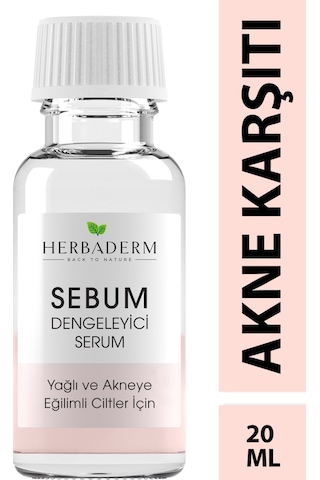 Herbaderm Sebum Dengeleyici Serum Yağlı ve Akne