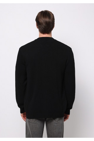 Colins Regular Fit Erkek Siyah Hırka Cl1076576 Q1.v1 Blk Siyah