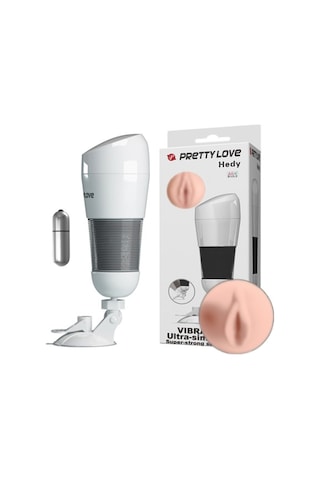 Truva Shop Pretty Love Hedy Kablosuz 27 Cm Titreşimli Realistik Suni Vajina Mastürbatör