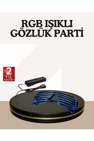 Gece Eğlenceleri İçin Led Işıklı Gözlük