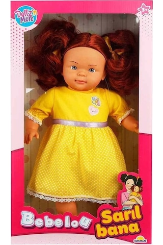 40052 Bebelou Sarıl Bana Et Bebek 40 Cm - 1 Adet Stokta Olan Gönderilir