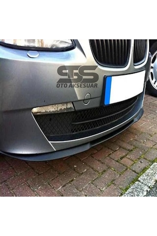 BMW 3 Series E46 M3 Cupra R Uyumlu Ön Lip Mat Siyah Ön Tampon Lip (Sts Oto Aksesuar) (01)