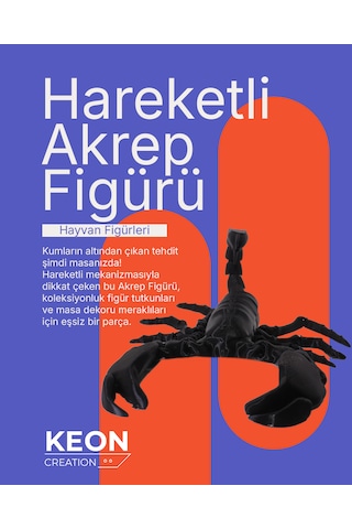 Hareketli Akrep Figürü