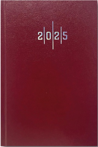 Ajanda 14x20 Ekonomik Cilt Bezi Çizgili 2025 Lacivert Lacivert