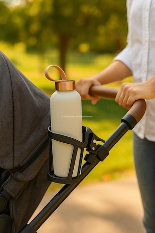 Busstier Ayarlanabilir Bebek Arabası Bisiklet Ve Scooter Suluk Tutucu Pratik Ve Güvenli Şişe Tutucu Aparat Çok Renkli