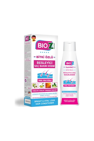Bioz Kolay Taranan Saçlar İçin Besleyici Saç Bakım Kremi 300 ML