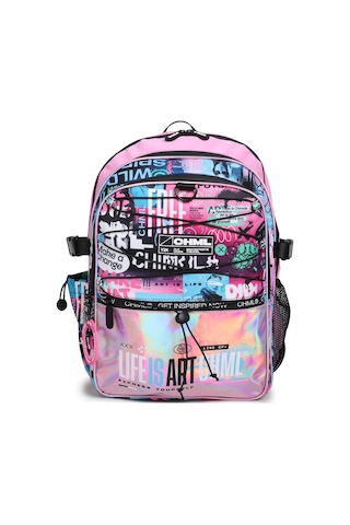 Chımola Art Pembe Sırt Çantası 17"