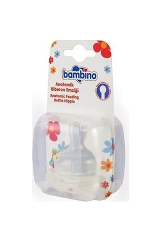 Bambino Geniş Ağızlı Biberon Emziği No.2