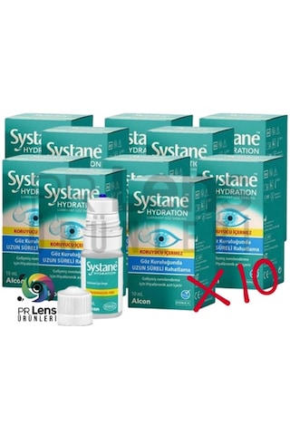 Alcon Systane Hydration Lubrikant Göz Damlası 10 Ml - 10 Adet