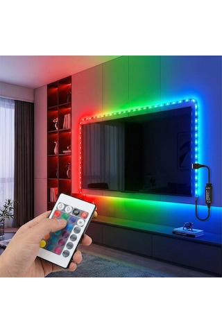 Panther Pt-355 Usb Rgb Şerit Led Işık 5m