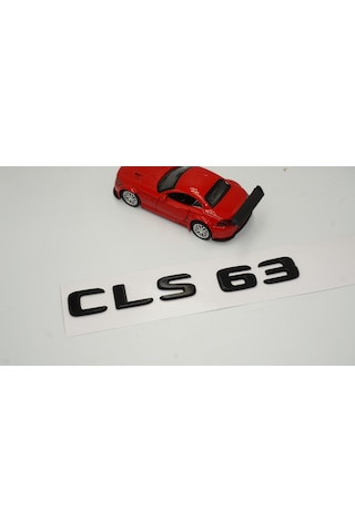 CLS 63 Bagaj Parlak Siyah ABS 3M 3D Yazı Logo