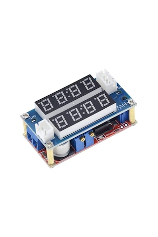 Xl4015 5a Çift Lcd Ekranlı Gerilim Voltaj Düşürücü Modül Step Down