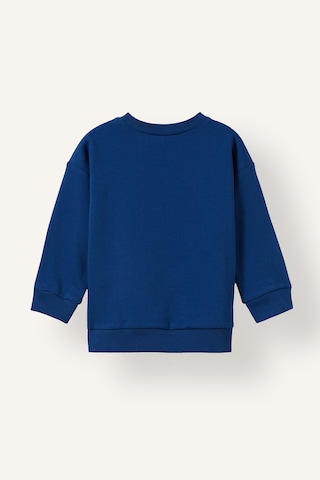 Defacto Kış Temalı Ayı Baskılı Oversize İçi Yumuşak Tüylü Kalın Sweatshirt Erkek Bebek I4370a526cwın176 İndigo-ın176