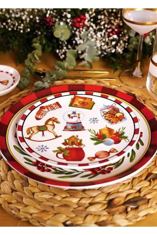 The Mia Globe Pasta Tabağı 6 Lı Set 19 Cm New028