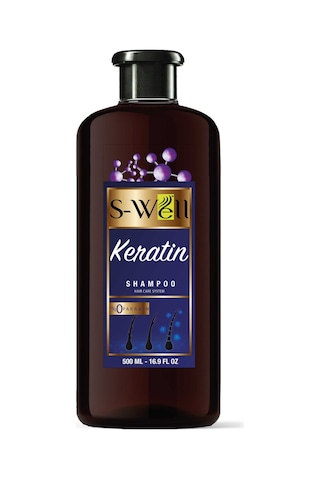 S-Well Keratin Saç Bakım Şampuanı 500 ML