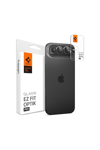 Apple iPhone Air İle Uyumlu Kamera Lens Camı Koruyucu Kolay Kurulum Glas.tr Ez Fit Optik Pro 2 Adet Gray - Agl10130