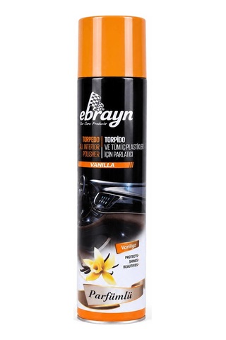 Universal Araç İçi Torpido Ve Tüm Araç İçi Plastikler İçin Parlatıcı Sprey - Parfümlü Vanilya 300 Ml