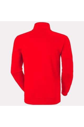 Helly Hansen Workwear Klasik Zıp Sweatshirt -79326 130-hh Kırmızı/siyah Hh Red/black