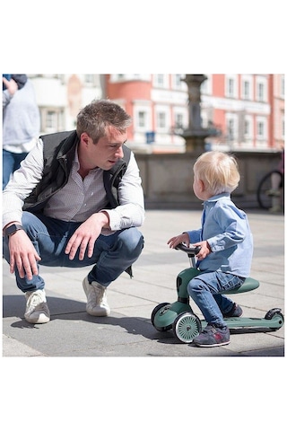 Scoot And Ride Highwaykick 1 Oturaklı Çocuk Scooter Yeşil 160629-96269