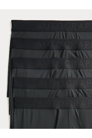 Marks & Spencer 5 Li Cool & Fresh Hipster Külot Seti T14006137a Siyah