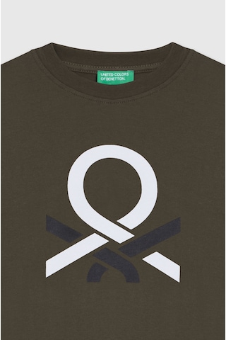 Name It Benetton Erkek Çocuk Uzun Kollu Tshirt Bnt-b23337 Haki