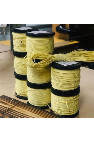 10 Metre %100 Kevlar 1,3.-mm 136,05.-kg Çeker-100% Kevlar