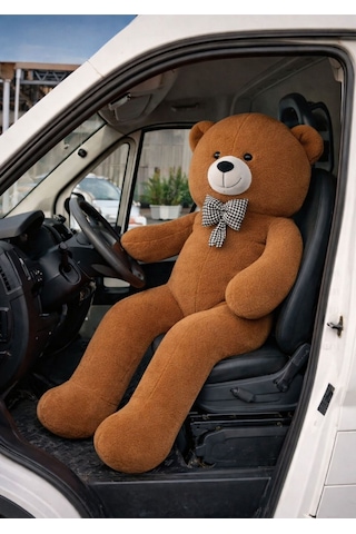 160 Cm Dev Peluş Ayı Hediyelik Peluş Oyuncak Kahve 160 Cm Dev Peluş Ayı Hediyelik Peluş Oyuncak Kahve