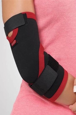 Dirsek Desteği Koruyucu Neoprene Kırmızısiyah 301 Koruma Ref Dirseklik İş Spor Aktiviteleri